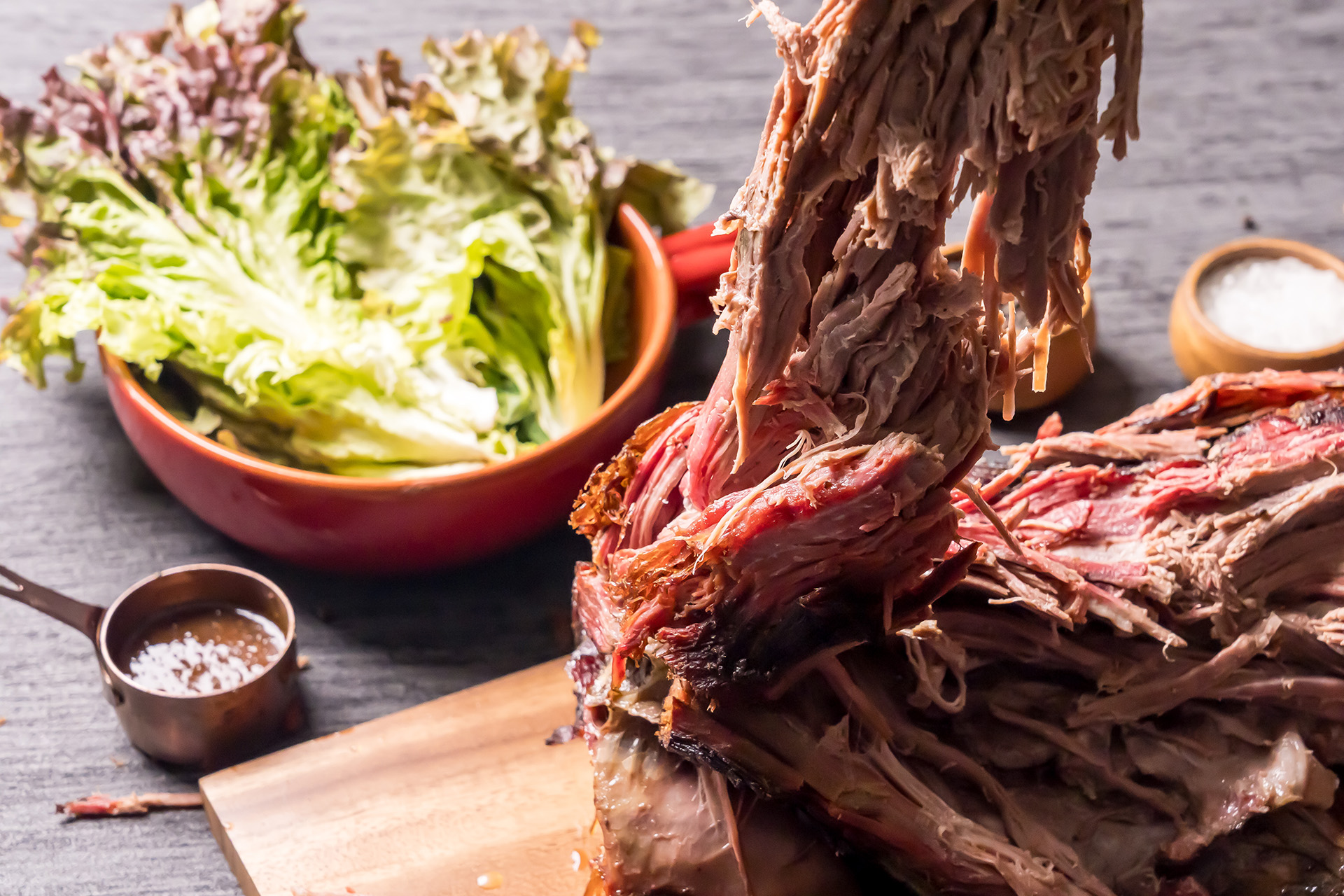 テキサスBBQの定番メニューを安定も仕上げ可能